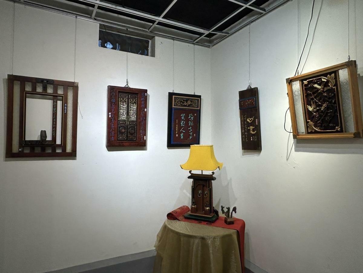 「在愛中香遇看見光  洪國華、李童顏雙人展」在吳園藝文中心驚艷登場，由兩位風格迥異的藝術家聯袂策劃，透過視覺、嗅覺和多媒材創作，每一幅畫、每一盞燈、每一道香氣、每一朵陶上的花，都是一次與愛香「癒」的邀請，呈現一場心靈共舞的視覺饗宴。 圖：洪國華提供
