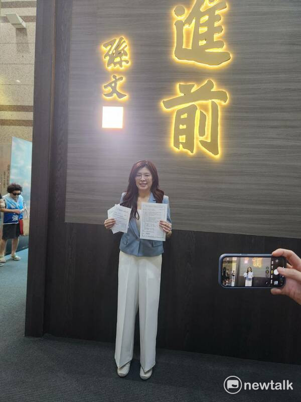 國民黨主席候選人鄭麗文持續尋求各方藍營人士支持。 圖：黃建豪/攝（資料照）