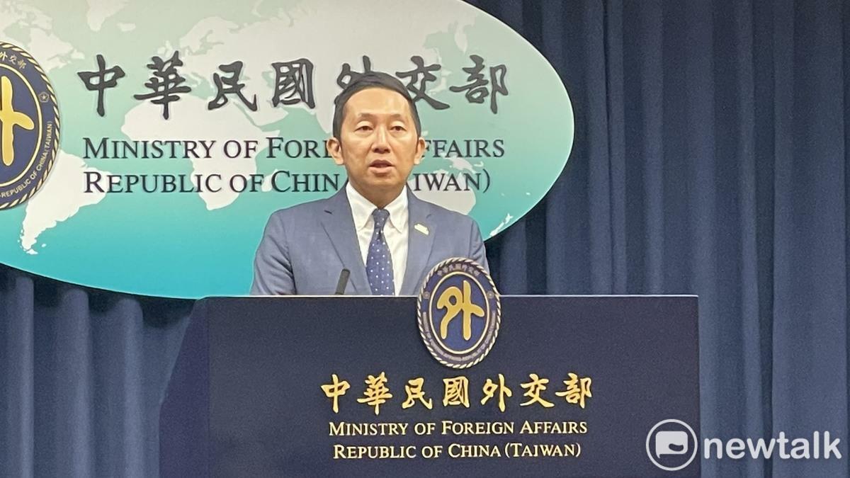 外交部亞西及非洲司副司長陳詠博。 圖：高逸帆／攝