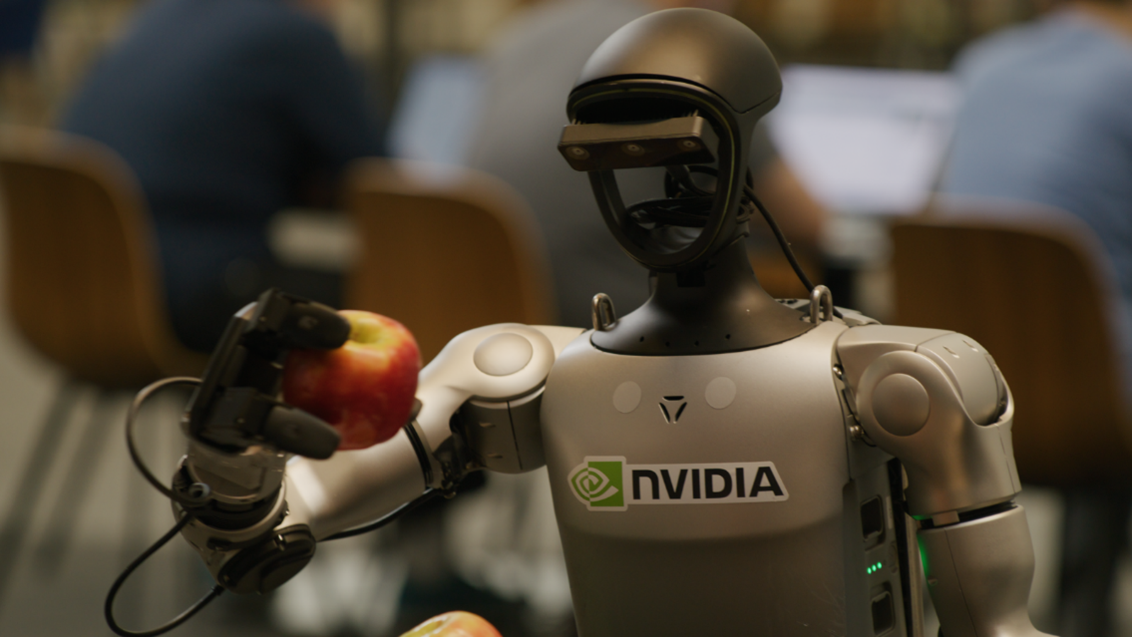 NVIDIA 昨天(30)宣布，開源 Newton 物理引擎以及應用於機器人技能與全新 AI 基礎設施的開放式 NVIDIA Isaac GR00T N1.6 推理視覺語言動作模型，現已在 NVIDIA Isaac™ Lab 推出。 圖: 輝達/提供