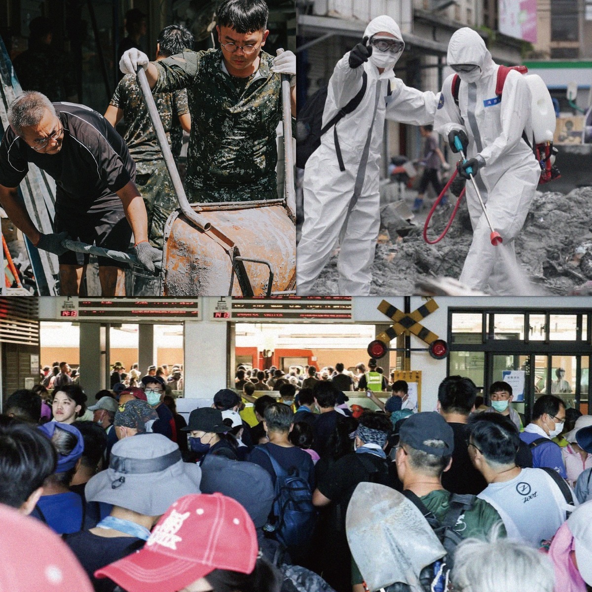 張育萌痛批，縣長徐榛蔚和國民黨立委傅崐萁、黃仁把花蓮當政治秀場，呼籲別再把縣民的苦難當成擺拍背景。「這不是你的舞台，更不是你的政績，這是活生生的人命與尊嚴」。 圖：取自張育萌臉書