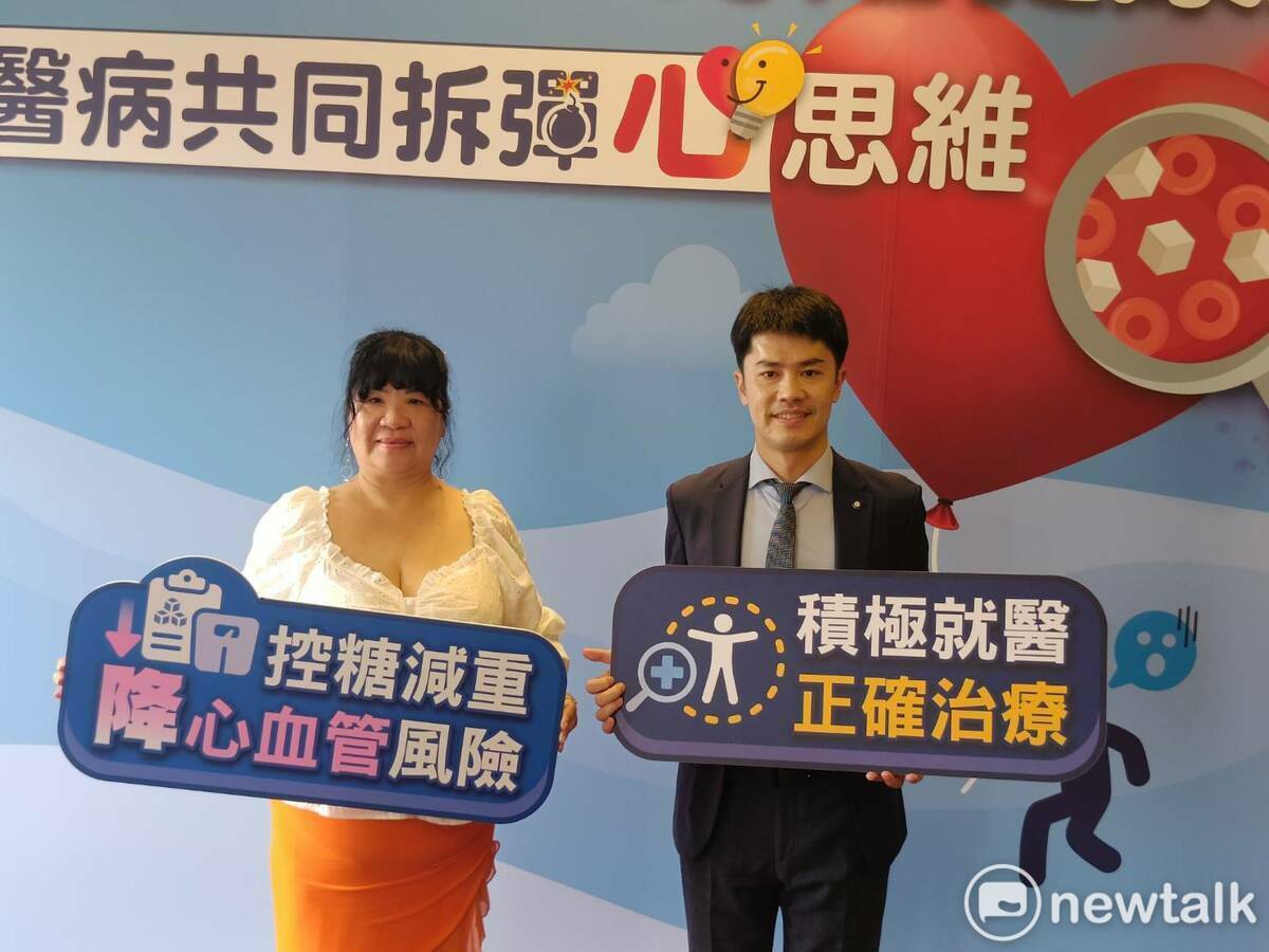 杜柏村強調，糖胖症有年輕化趨勢，青壯年也不能掉以輕心。 圖：唐復年/攝