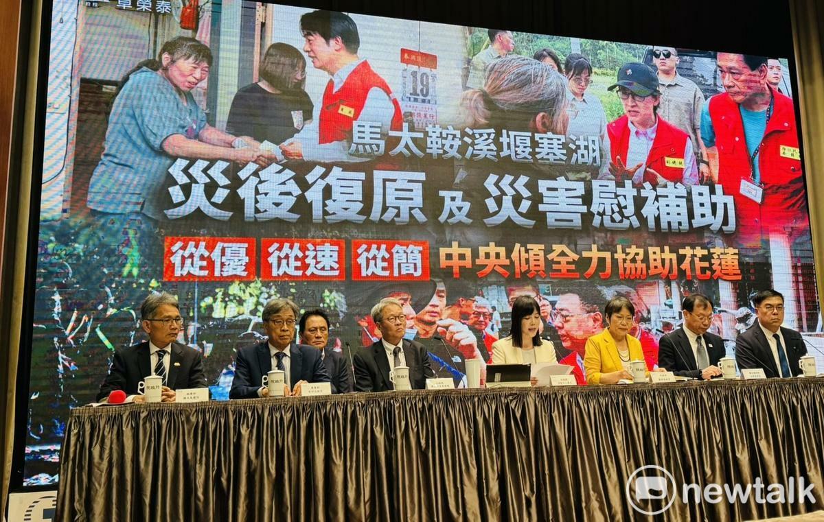 行政院今（2）天召開院會後記者會。 圖：謝莉慧/攝