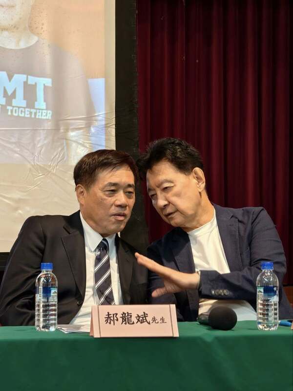中廣前董事長趙少康表態力挺郝龍斌參選國民黨主席。 圖：翻攝趙少康臉書