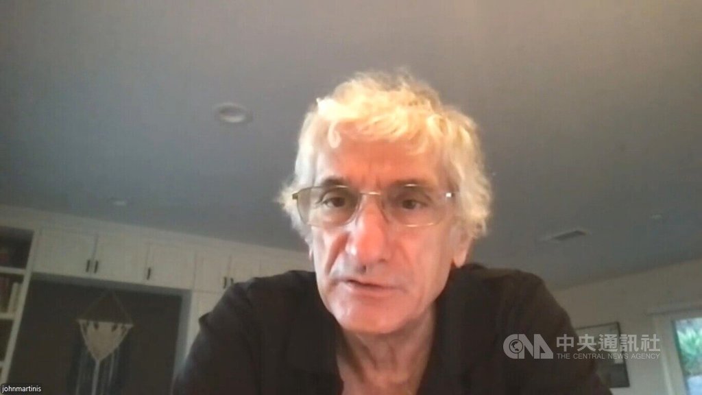 諾貝爾物理學獎得主馬丁尼斯受訪表示，在與中研院等機構的合作過程中，不僅看見台灣將研究轉化成產品的潛力，也發現台灣多元的面貌。中央社記者張欣瑜舊金山攝　114年10月8日 圖：中央社提供
