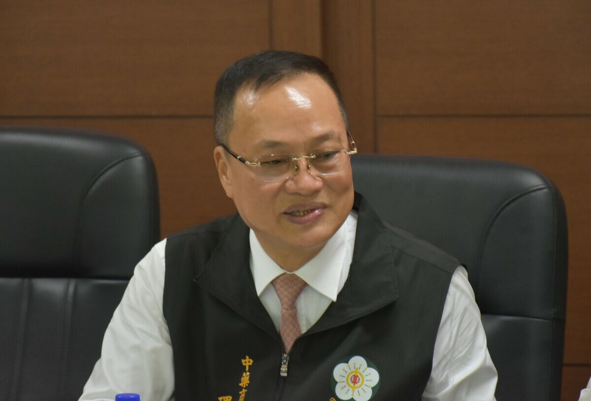中華民國中藥商業同業公會全聯會理事長謝慶堂。 圖：孫家銘攝