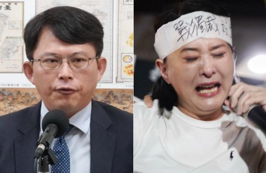 民眾黨主席黃國昌與國民黨立委王鴻薇涉及「狗仔團隊」偷拍政敵以及黨狗媒聯手烏龍爆料抹黑案。 圖：張良一/攝（資料照）