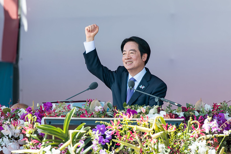 中華民國國慶日當天（10日），總統賴清德宣布將打造「台灣鐵穹」全層防空系統，引發各界熱議。 圖：總統府提供