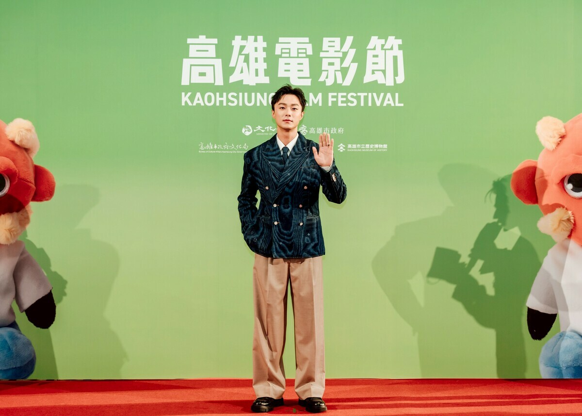 第25屆高雄電影節影展大使施柏宇。 圖：高雄市電影館/提供