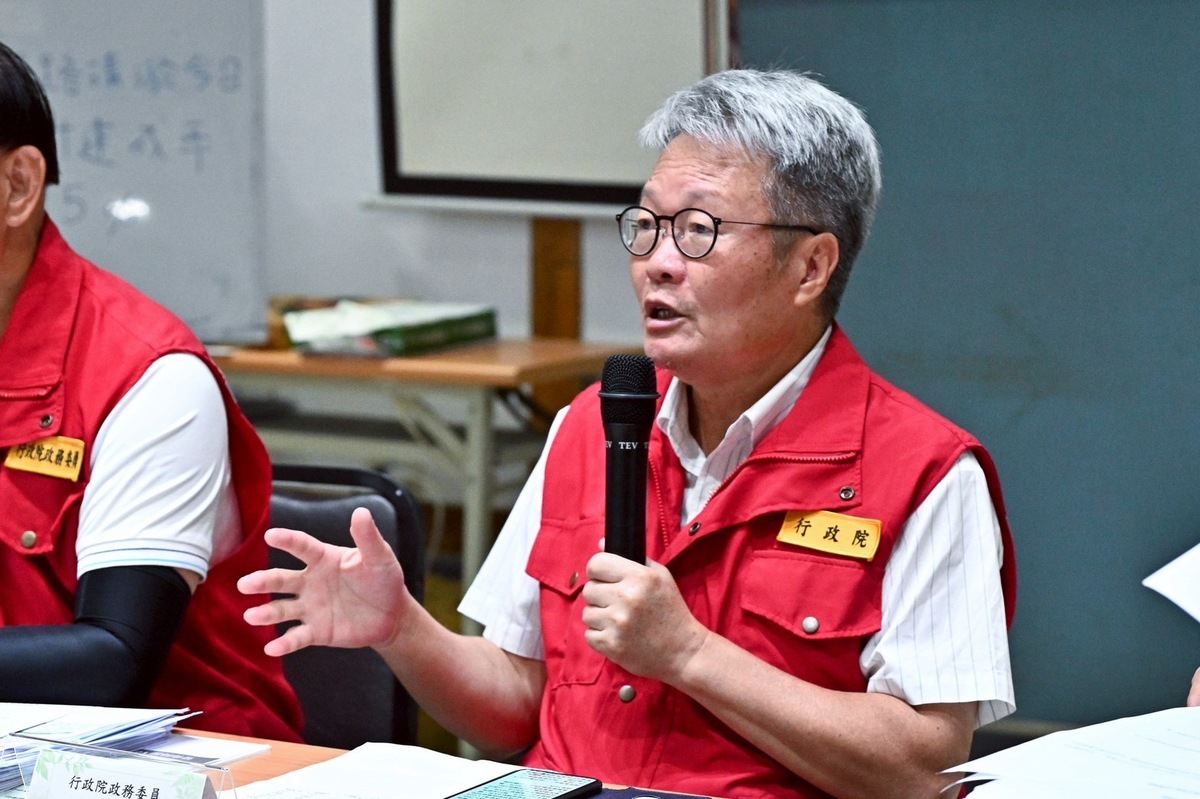 政務委員陳金德。 圖：行政院提供