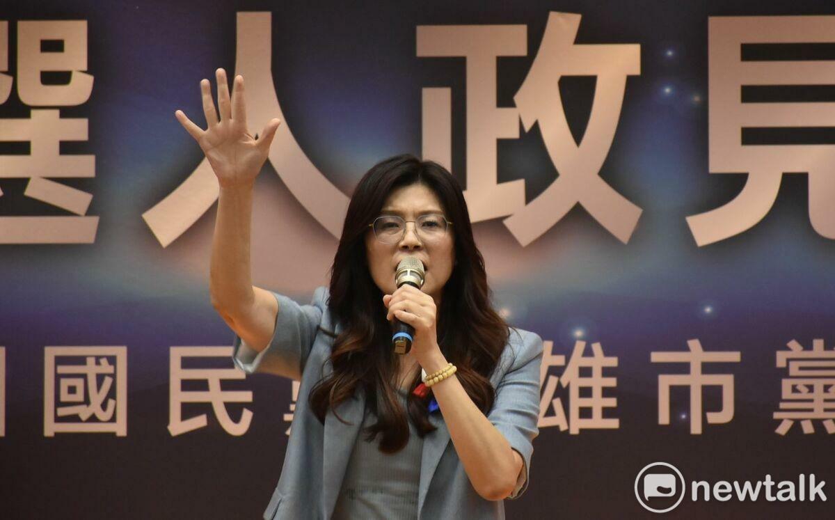 鄭麗文表示，國民黨有多名優秀女性縣市長，希望黨主席也讓女性來當。 圖：孫家銘攝（資料照片）