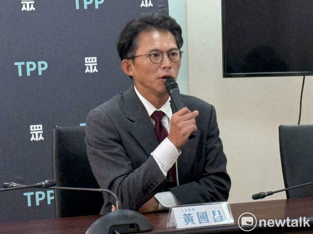 民眾黨主席兼黨團總召黃國昌。 圖：周煊惠 / 攝