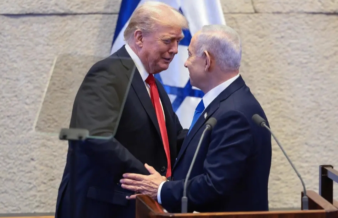 以色列總理辦公室表示，總理納坦雅胡（Benjamin Netanyahu）於當地時間 4 日與美國總統川普通話，雙方同意近期將在美國舉行會晤。 圖 : 翻攝自 IC Photo