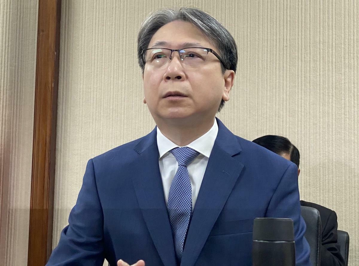 國安局長蔡明彥 圖：林朝億/攝
