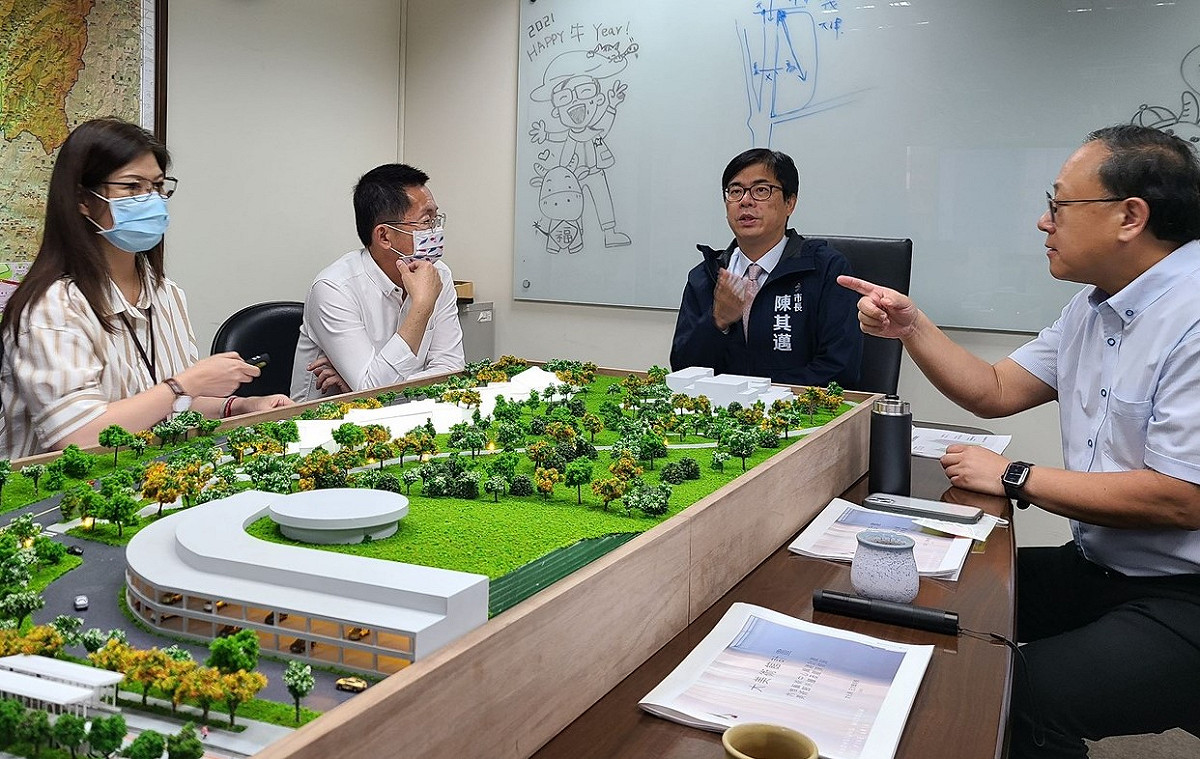 全民防疫建設不停歇！「內惟藝術中心」打造高雄新地標