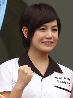 以電影「那些年，我們一起追的女孩」竄紅的藝人陳妍希（圖），最近因首張音樂專輯的發片，即獲得文化部350萬的補助，引發外界討論。圖片來源：中央社。