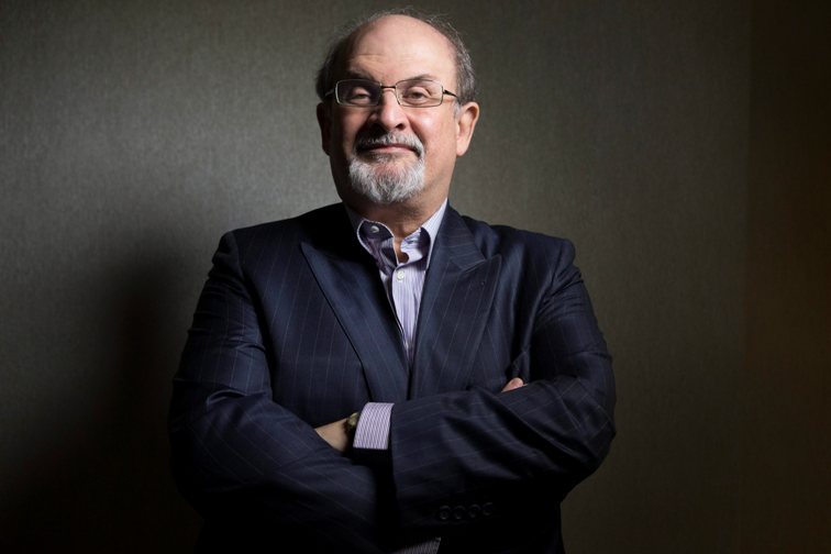 印度裔英國作家魯西迪（Salman Rushdie）。 圖：達志影像／美聯社（資料照）