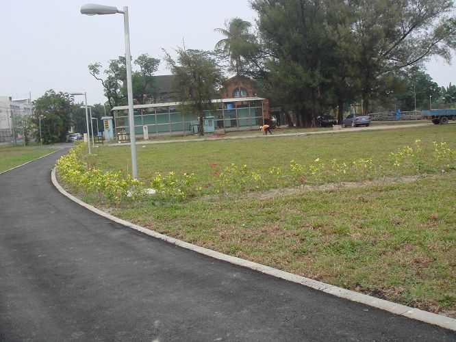 有百年之久的竹寮取水站目前仍在運轉中，建築物採取的中西建築理念，是珍貴歷史產物。圖片來源：高雄市政府提供。