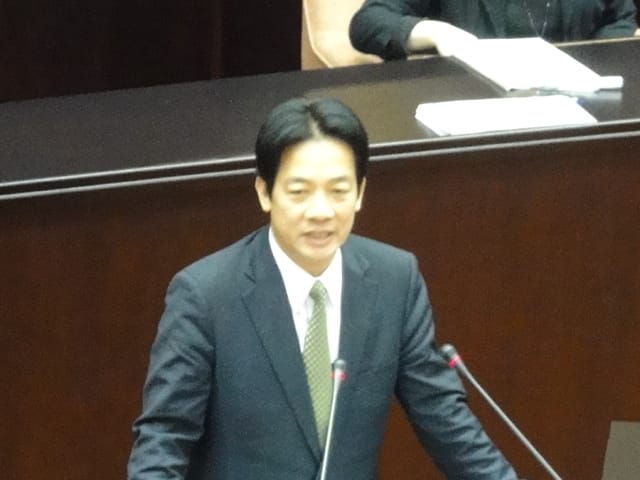 台南市長賴清德為工程配合款與議會槓上，民進黨中央力挺。資料照片：王鼎鈞/攝