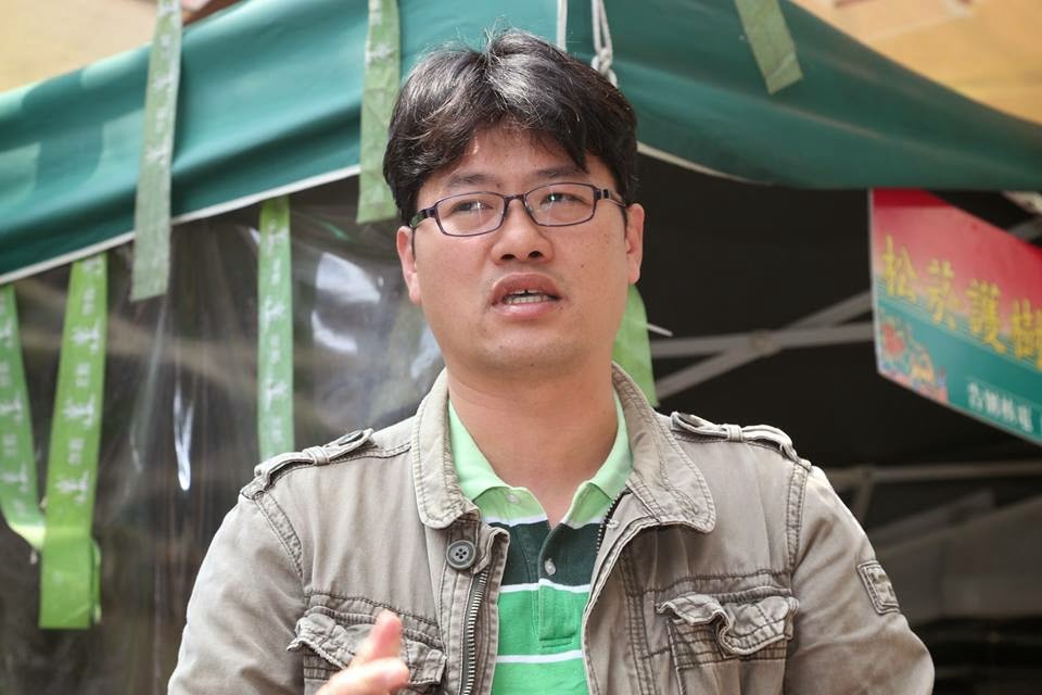 松菸護樹志工團政策組組長游藝7日上午受訪時表示，以目前媒體揭露的內容來看，馬英九很難逃避責任。圖：新頭殼資料照片