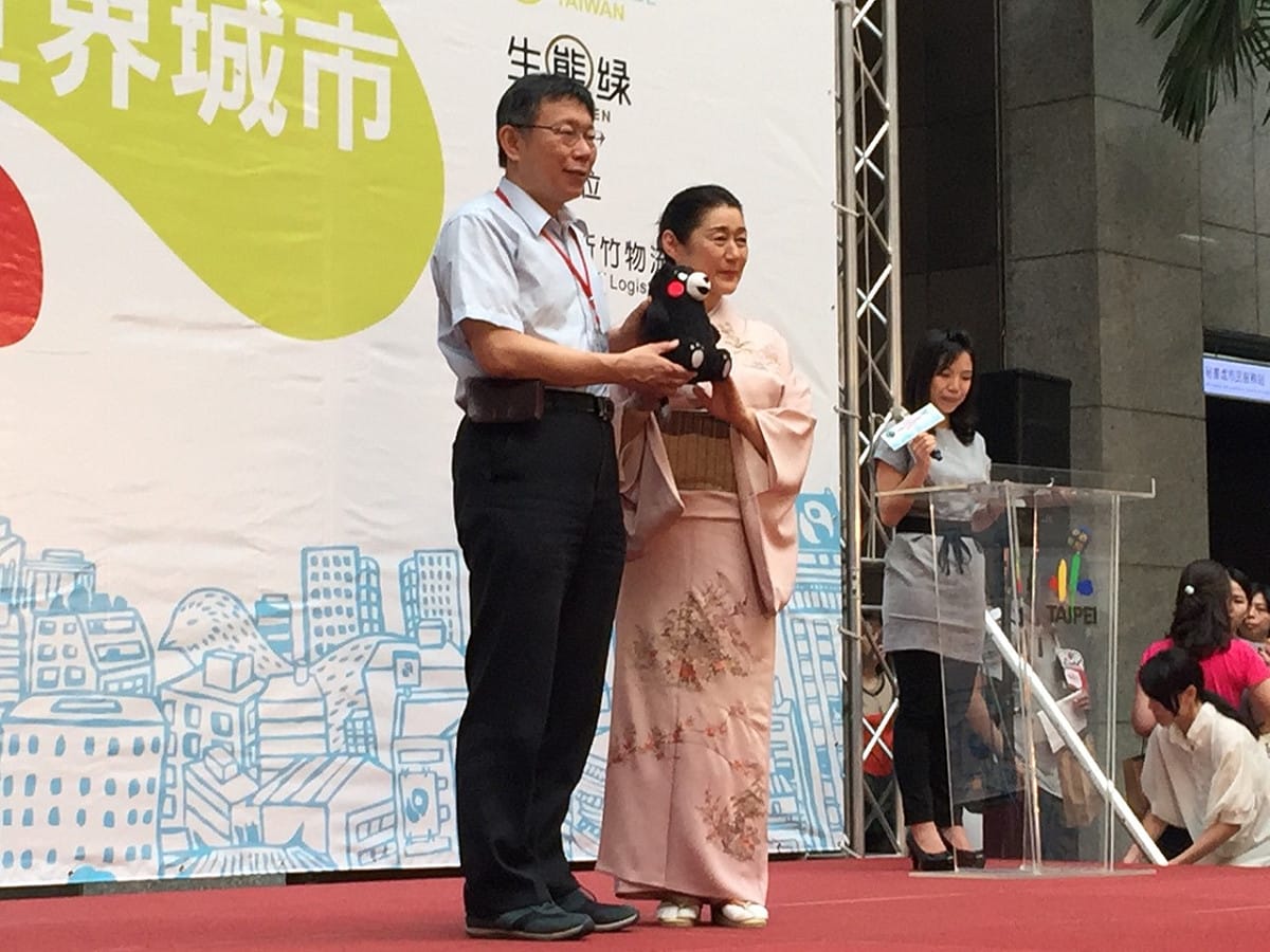 台北市長柯文哲11日上午出席產發局「公平台北、世界城市」記者會活動。圖：劉奕霆/攝