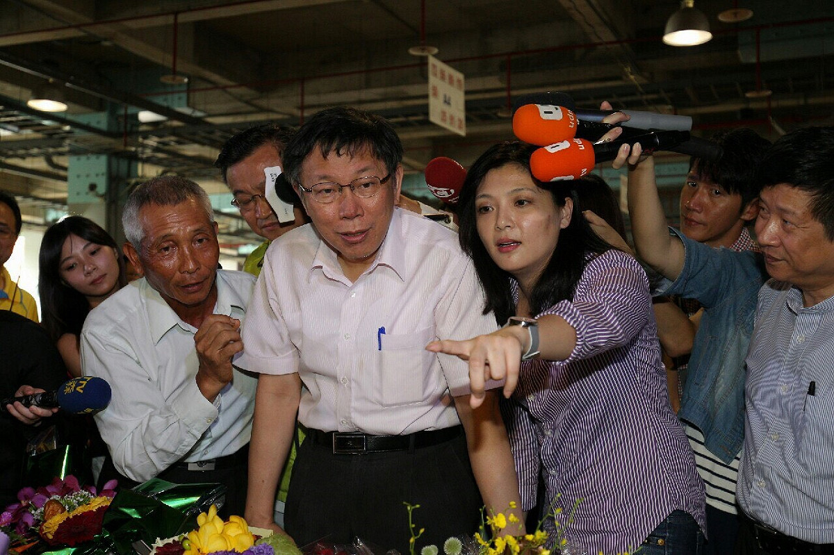 台北市長柯文哲22日表示，他提「兩岸一家親」只是要表示善意，之後就看中國的誠意了。圖：台北市政府提供