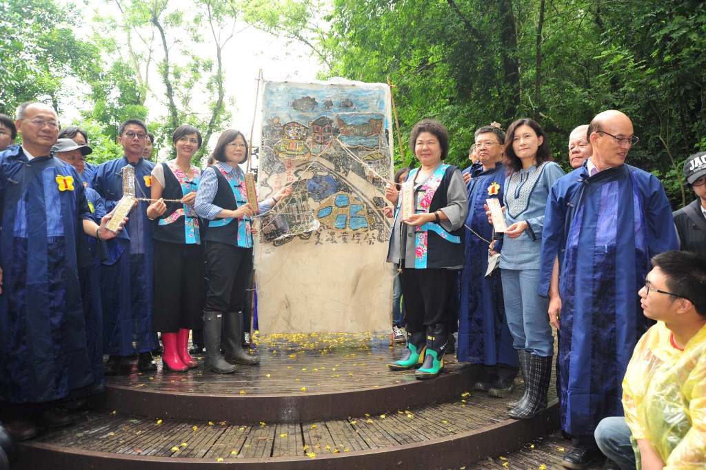 邁入20個年頭的美濃黃蝶祭12日於雙溪熱帶樹木園舉行祭蝶儀式。圖：高雄市政府提供