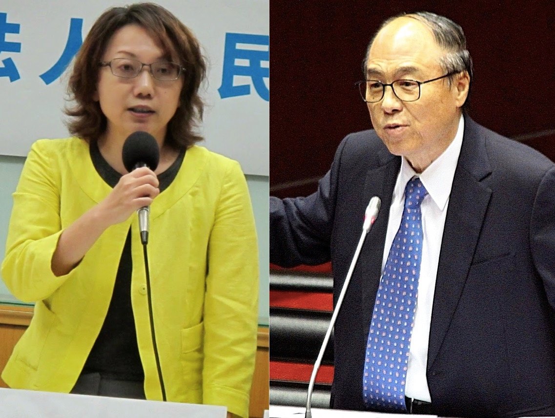 台北市第六選區(大安區)將由社民黨召集人范雲(左)對上國民黨老將蔣乃辛(右)。圖：新頭殼資料照、翻攝自蔣乃辛臉書，經後製合成