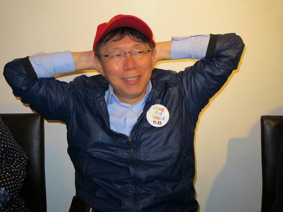 針對會不會幫蔡英文、宋楚瑜等人站台，柯文哲說，北市正在擬定政務官選舉中立法，讓政務官有個統一規範可以遵循。圖：新頭殼資料照片