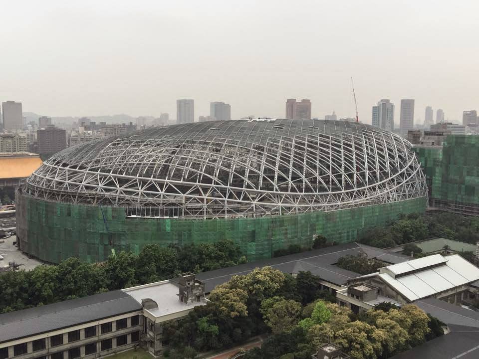 根據大巨蛋的停工會議，同意承造廠商及監築師可針對「停工會有危害公共安全的部分」，向建管處申請「先行報備施工」。圖：新頭殼資料照片