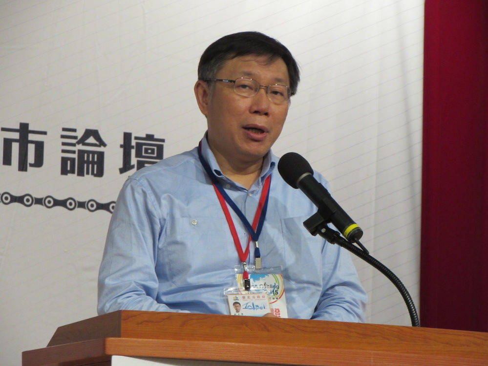 台北市長柯文哲31日下午2點半將前往教育部關心學生並慰勞警員。圖：新頭殼資料照片