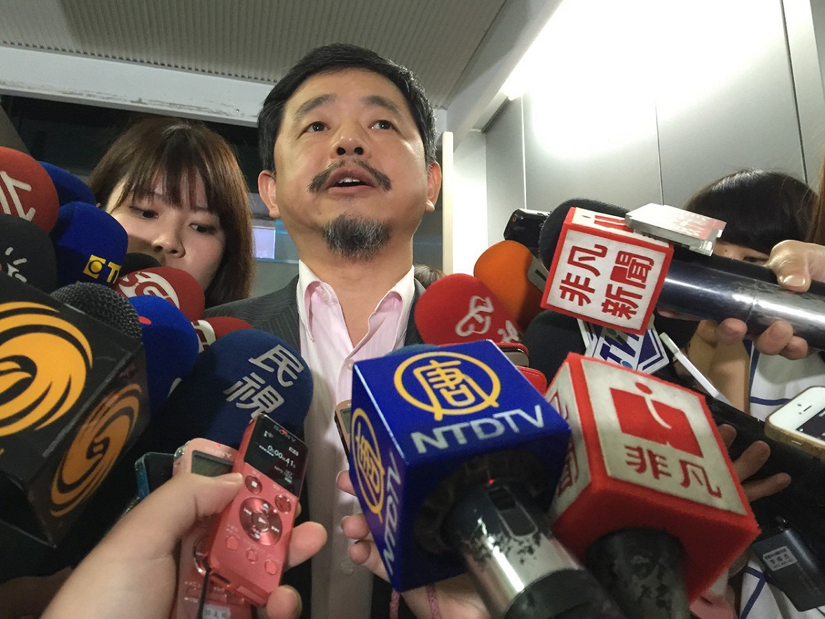北市廉政委會委員鄭文龍8日下午宣布大巨蛋案3點結論，包含應移送前市長馬英九等人、應與遠雄解約等。圖：劉奕霆/攝