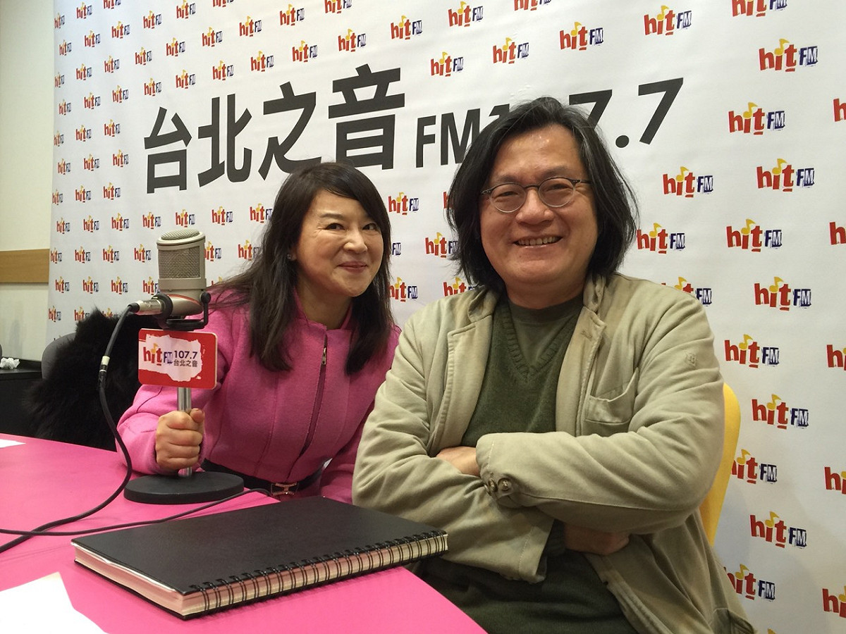 台北市都發局長林洲民今(9)日上午接受媒體人周玉蔻電台專訪。圖：劉奕霆/攝