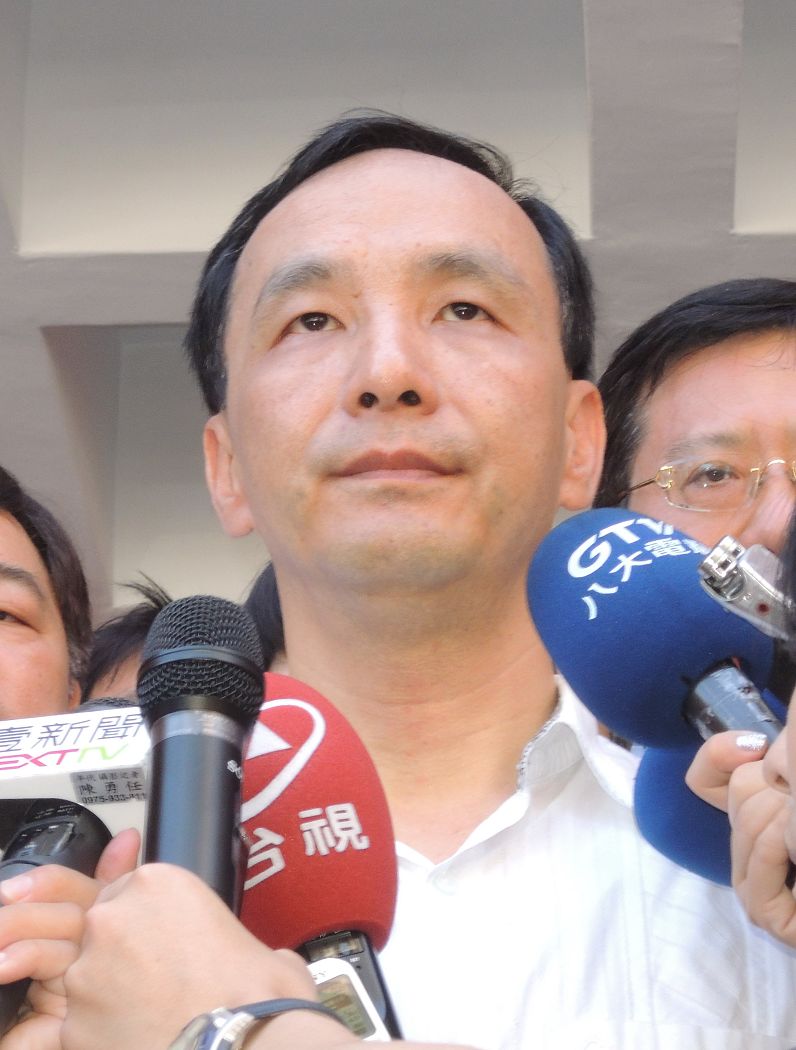 新北市長朱立倫7日感嘆地說，台灣的政治環境實在太惡劣，尤其是政黨的惡鬥，不斷的造謠、抹黑，造成對他家人非常大的困擾。圖:陳冠廷/攝