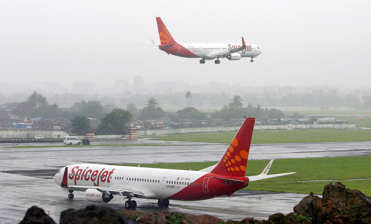香捷航空（SpiceJet）也被查出有機師不符資格。圖片：達志影像/路透社