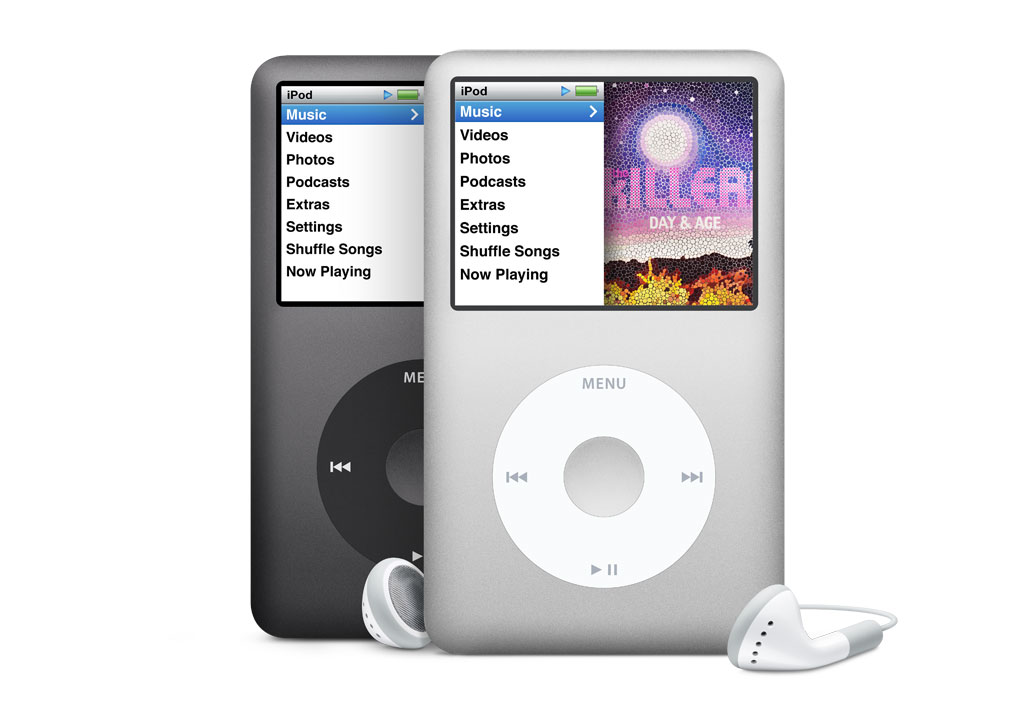 日本共同網10日報導，日本最高法院認定iPod過去機型的圓形選擇曲目“click wheel”侵權。圖為目前仍在銷售的iPod Classic。圖：翻攝網路