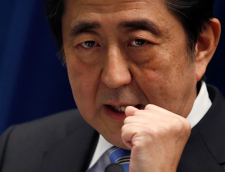 日本首相安倍晉三週一接受《華爾街日報》訪問時表示，東京和華盛頓已接近就「跨太平洋夥伴關係協定」（TPP）達成雙邊協議，但雙方希望能取得更多的進展。圖片來源：達志影像/路透社資料照片