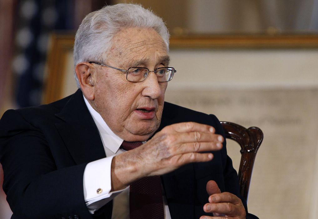 前美國國務卿季辛吉(Henry Kissinger)最新的一本書《論中國》(On China)，因對北京當局諸多侵害人權的行徑視若無睹而引起不少批評。圖片來源：達志影像/美聯社。