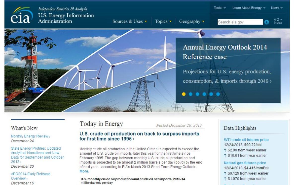 美國能源資訊署(U.S. Energy Information Administration)24日於該署官網發表訊息，指出南沙群島和西沙群島這兩個多國爭相宣稱擁有主權的海域油氣蘊藏量其實不多。圖片來源：美國能源資訊署官方網站。