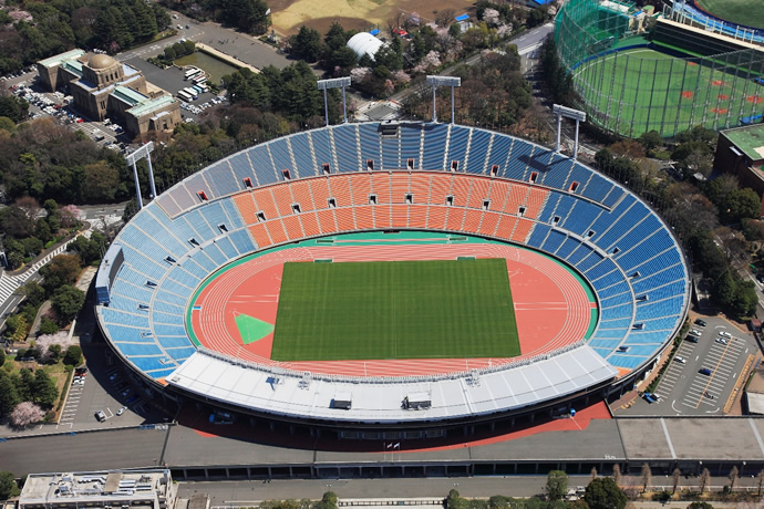 2020年東京奧運主場館「新國立競技場」的建設預算大幅提高挨轟，目前將朝縮減預算方向改變。圖：翻攝東京觀光官網GO TOKYO
