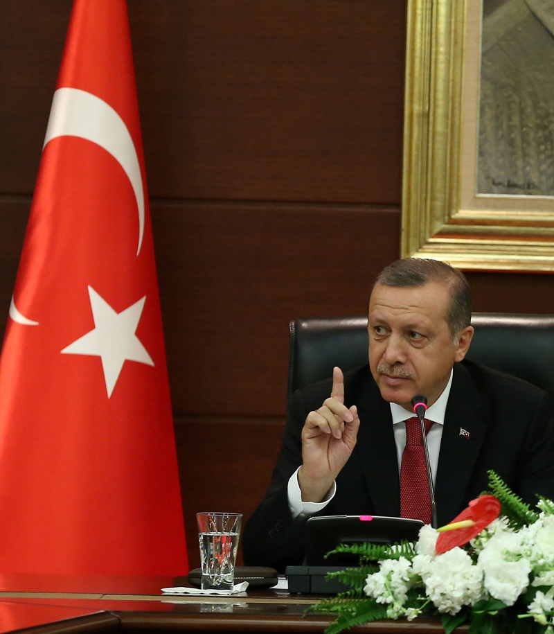 土耳其總理埃爾多安(Recep Tayyip Erdoğan)最近屢屢在各種場合提到政府高層人士遭到竊聽。圖片來源：達志影像/美聯社。