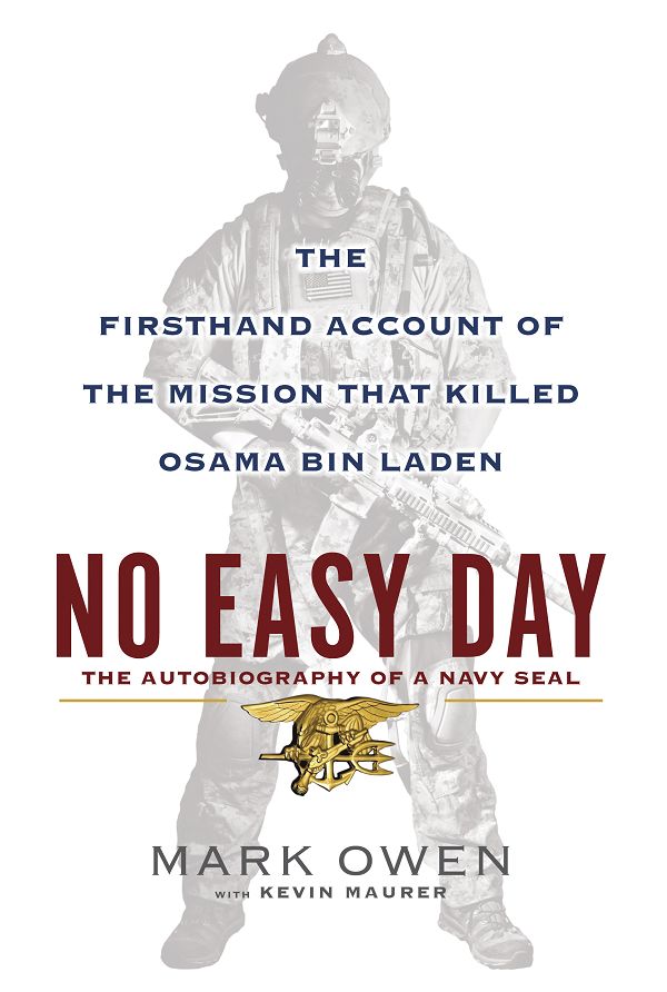 「不簡單的一天」(No Easy Day)一書披露狙殺賓拉登任務的第一手細節資訊，將於下週出版，圖片為出版社釋出的封面照。圖片來源：達志影像/美聯社