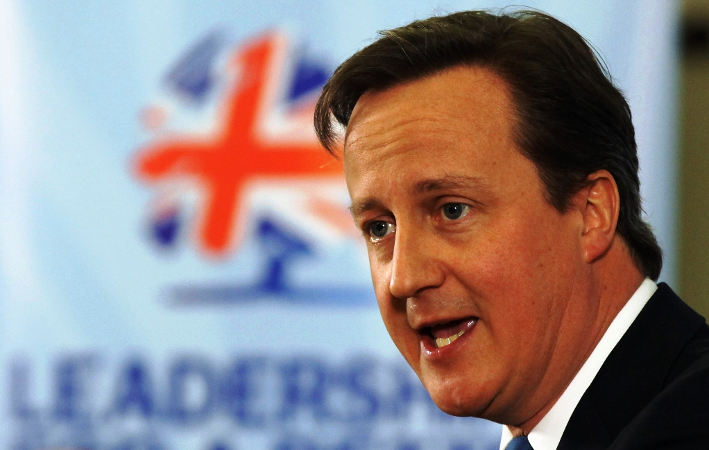 英國首相卡麥隆(圖)宣布，英國無人機已經成功在敘利亞狙殺3位IS（伊斯蘭）恐怖分子，其中包含2名英籍人士。圖片來源：達志影像/路透社