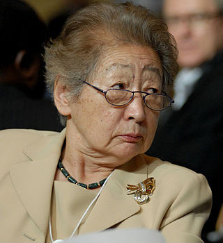前聯合國難民署高級專員緒方貞子批評安倍政府拒收難民，恐怕是對敍利亞形勢不了解。圖：翻攝維基網站／Sadako Ogata