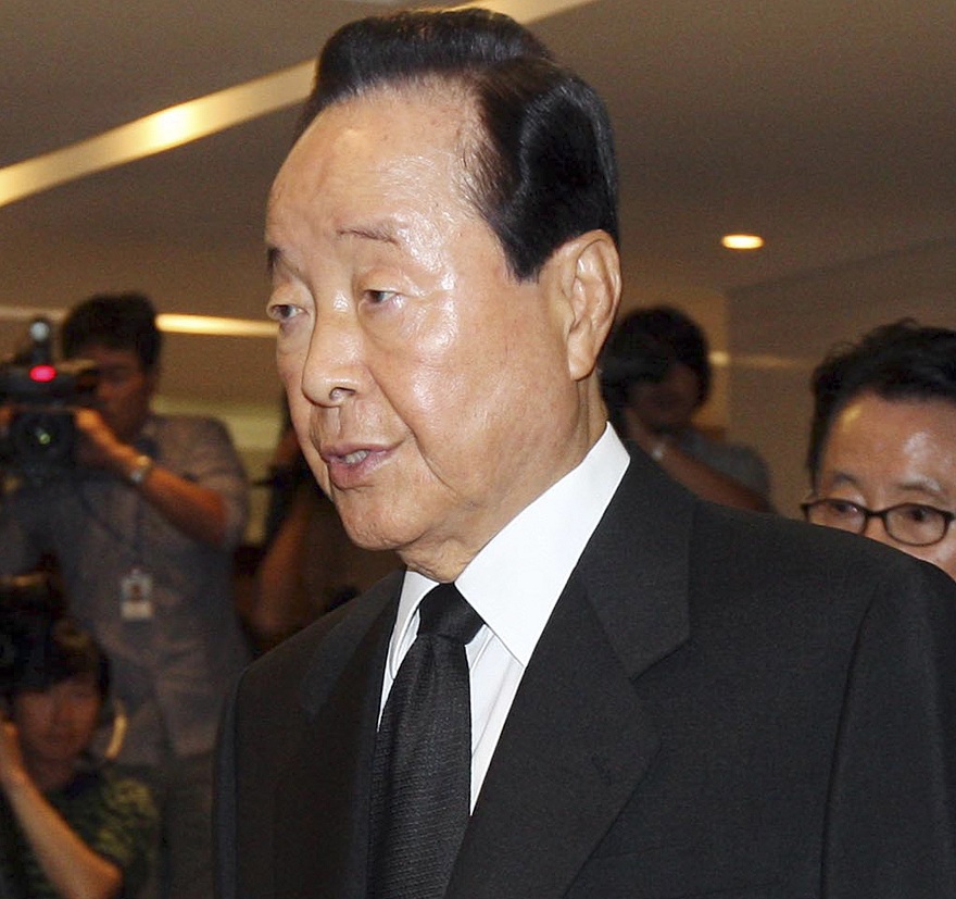 韓國前總統金泳三22日凌晨在首爾因病逝世，享年88歲。圖片來源：達志影像/美聯社資料照片