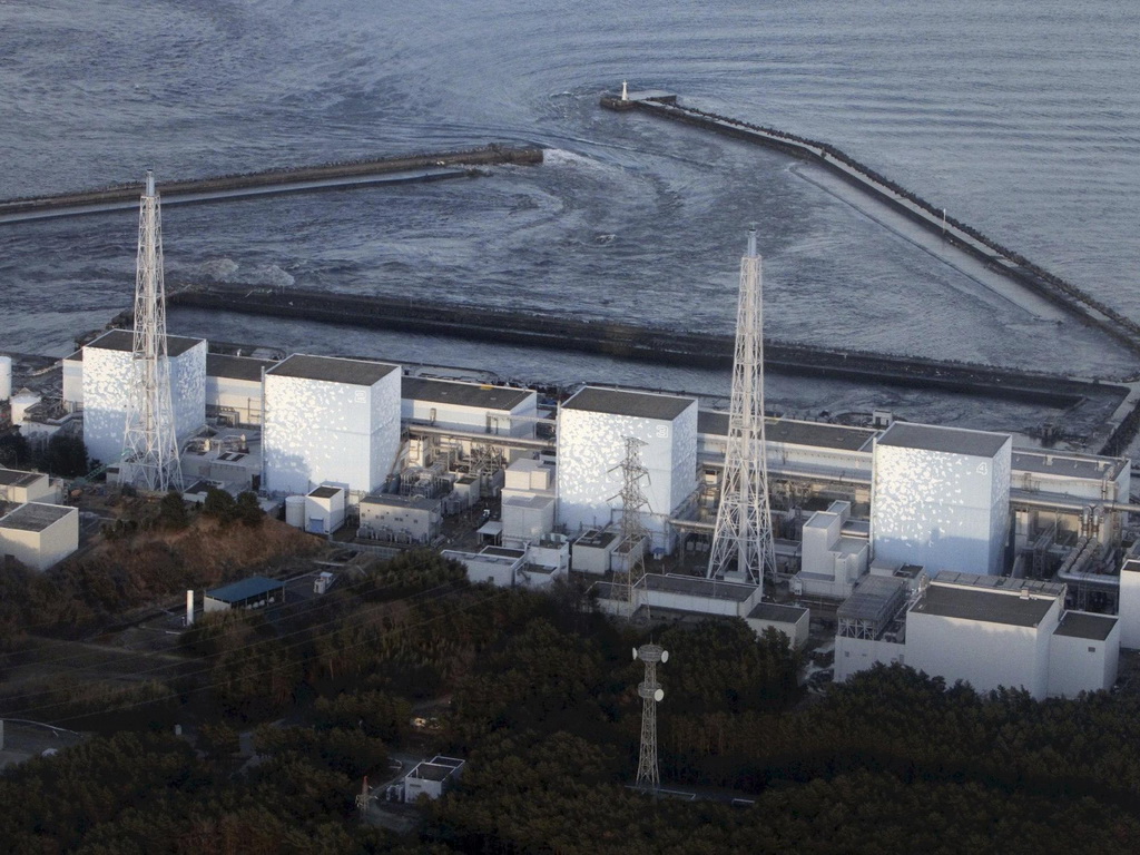 災難發生前的福島第一核電廠。（資料照片） 圖：達志影像 / 路透社