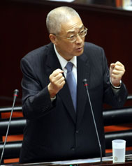 吳敦義坦承赴港用公款 已經匯回