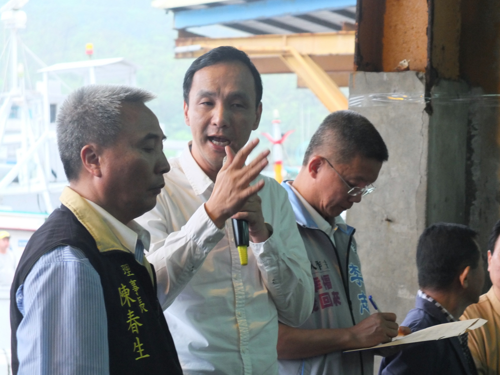 國民黨總統參選人朱立倫2日提出太平島觀光的構想，但行政院跟國防部的態度都很保守。圖：新頭殼資料照片