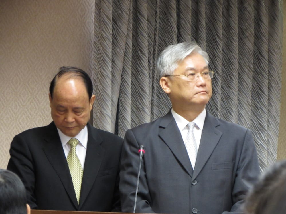 陸委會主委夏立言12日強調，對於「台海和平倡議」他並不知情，14日舉行的「夏張會」也絕對不會談到。
圖：邱珮文/攝