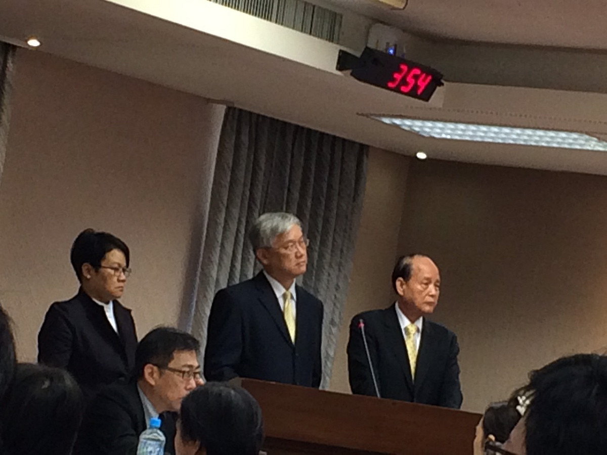 立法院內政委員會2日審查陸委會預算，陸委會主委夏立言針對施政計畫與收支預算案進行報告。圖：楊淳卉/攝